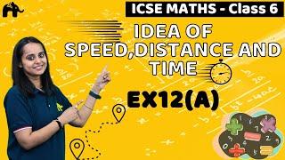 Idea of Speed,Distance and Time Class 6 ICSE Maths|Selina Chapter 12| Ex12(A)
