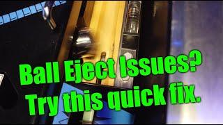 Pinball Ball Eject Issue: Try This Quick Fix