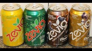 Zevia: Lemon Lime Twist, Ginger Ale, Ginger Root Beer & Cream Soda Review