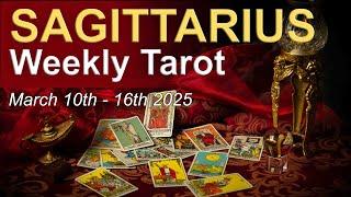 SAGITTARIUS "HERE COMES THE SUN!" Weekly Tarot Reading March 10th to 16th 2025 #weeklytarot