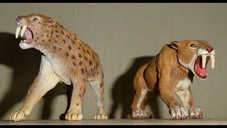 69. Collecta Smilodon and Papo Sabre Toothed Cat Review