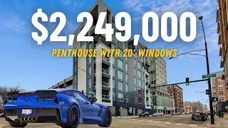 Touring $2.25 Million Penthouse with 20' Windows | Andrei Savtchenko