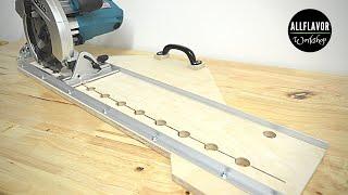 How To Make a Circular Saw Guide | DIY Circular Saw Track