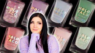Holo Taco Cottagecore Spring 2025 Nail Polish Collection Swatches || KELLI MARISSA