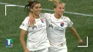 WATCH: Alex Morgan SCORES her 13th GOAL of the NWSL season with San Diego Wave