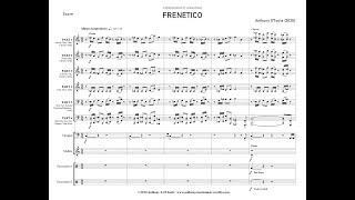 FRENETICO for Flexible Instrumentation Band or Orchestra