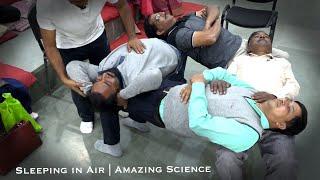 Sleeping in Air | Amazing Science - The Four Person Chair Trick