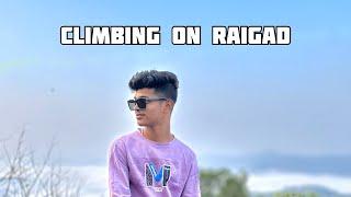 CLIMBING ON RAIGAD AND VISITING BALLALESHWAR TEMPLE /#raigad #ballaleshwar / VC VLOGS