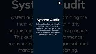 Different types of Audits in an Organization.   #auditandassurance  #taxaudit #trendingnow #especia