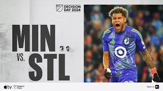 Minnesota United vs. St. Louis CITY SC | Full Match Highlights | Decision Day 2024