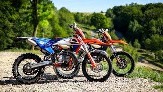 Riding the all new 2-Stroke KTM EXC 2018