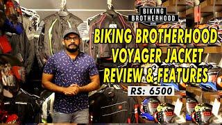 BIKING BROTHERHOOD VOYAGER JACKET FEATURES AND REVIEW/ MOTO HAWK