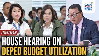 LIVE: VP Sara Duterte at the House hearing on OVP and DepEd budget... | GMA Integrated News - Replay