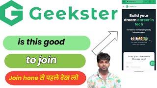 Geekster Honest Review | Average Salary - 8.2 LPA?  Really The Truth? | NitMan Talks