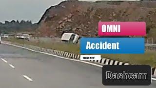 Omni Accident | Mysore Bangalore highway | Dash cam Video