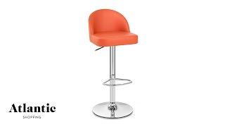 Mimi Chrome Bar Stool