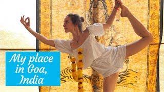 I'm in India for a Yoga Teacher Training in Shiva Shakti Yoga School Goa!