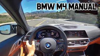 The 2021 BMW M4 is Three Pedals, Six Cylinders, and One Heck of a Driver's Car (POV Drive Review)