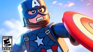 WOW! LEGO Captain America is INCREDIBLE!