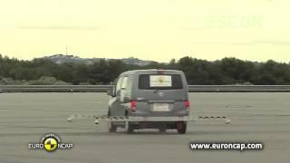 Euro NCAP | Nissan Evalia | 2013 | ESC test