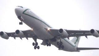 Air X Charter Airbus A340-300 (9H-BIG) takeoff from NRT/RJAA (Tokyo Narita) RWY 34L