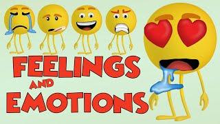 Feelings and Emotions Vocabulary for Kids | Learn Expression, and How do You Feel ?