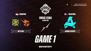 NIP Flash vs Aurora Gaming GAME 1 M6 World Championship | RORA vs NPFL ESPORTSTV