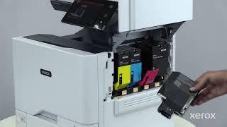 Xerox® VersaLink® C625 Color Multifunction Printer Replace the Toner Cartridges