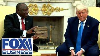 Trump plays video for South African president showing genocide claims:+1:1