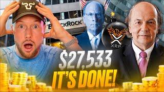 Ripple XRP - “THEY WILL FREEZE BLACKROCK'S ASSETS” Jim Rickards INSANE $27,533 XAU Price Prediction!