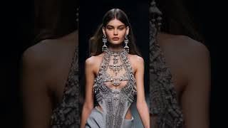 AI Runway Fashion Show Collection #aimidjourney  #shortsvideo #aifashion