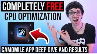 Boost Your CPU Efficiency for FREE! - Camomile App Review & Test (Lower Temps & Extend Battery Life)