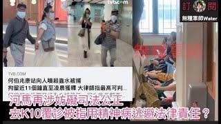 東張御用律師陸偉雄指何伯入罪機會大，最高判三年！河馬再涉妨礙司法公正：恐嚇受害母子賠償幾千萬！河馬去K10覆診被指用精神病逃避法律責任？  #何伯 #何太 #河馬 #東張西望