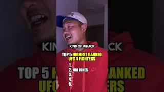 Can You Name The TOP 5 HIGHEST RATED Fighters In UFC 4? #shorts #ufc #mma