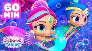 Shimmer and Shine's Magical Mermaid Rescues! ‍️ 1 Hour Compilation | Shimmer and Shine