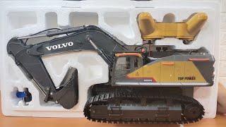 Rc Excavator Volvo 1:14 HuiNa 1592 || Rc Beko Indonesia || Unboxing