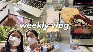 back to school (study) vlog: how i organize for the new quarter, iPad notes, & hiking! 