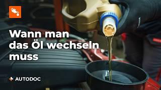 Wann, warum und wie man das Motoröl wechselt | Tipps von AUTODOC