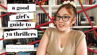 a good girl's guide to YA thrillers & mysteries ️‍️ (book recommendations)