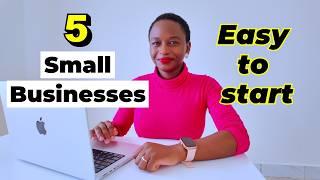 5 Small Businesses Anyone Can Start Today (with No Money)