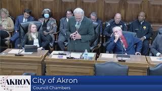 City of Akron Council Meeting - 12.16.2024