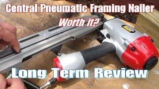 Central Pneumatic Framing Nailer - Long Term Review (Harbor Freight)