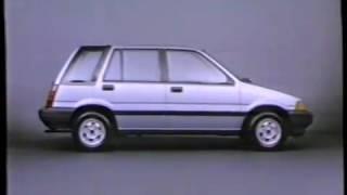 1985 Honda Civic Wagon "It looks... well It has a great personality" TV Commercial