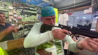 iguana people visit air gun one west palm beach to get a new Hatsan jet 2 pop 25 cal to put them bag