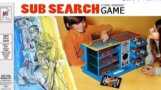 Ep. 232: Sub Search Board Game Review (Milton Bradley 1973) + How To Play