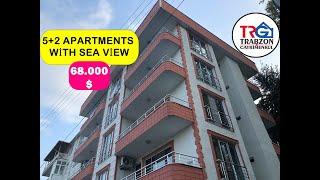 SEA VİEW 5+2 DUPLEX APARTMENT FOR SALE İN #TRABZON (downstairs)