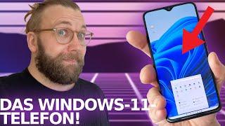 Ich habe Windows 11 auf einem Android-Telefon installiert  (sogar mit Dual-Boot)!