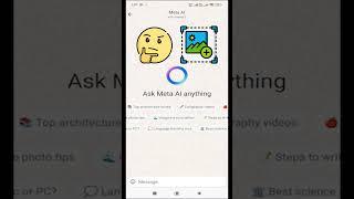 Whatsapp Meta Ai Tamil | How to Use | #shorts