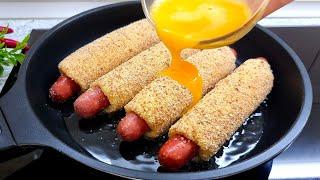 I've never cooked so easy and so delicious!New way to make breakfastRecipe in 5 minutes