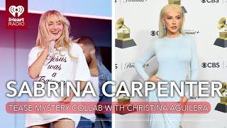 Sabrina Carpenter, Christina Aguilera Tease Mystery Collab In New Video | Fast Facts